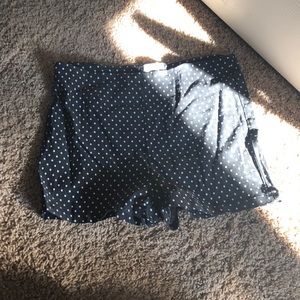 Polka dot shorts